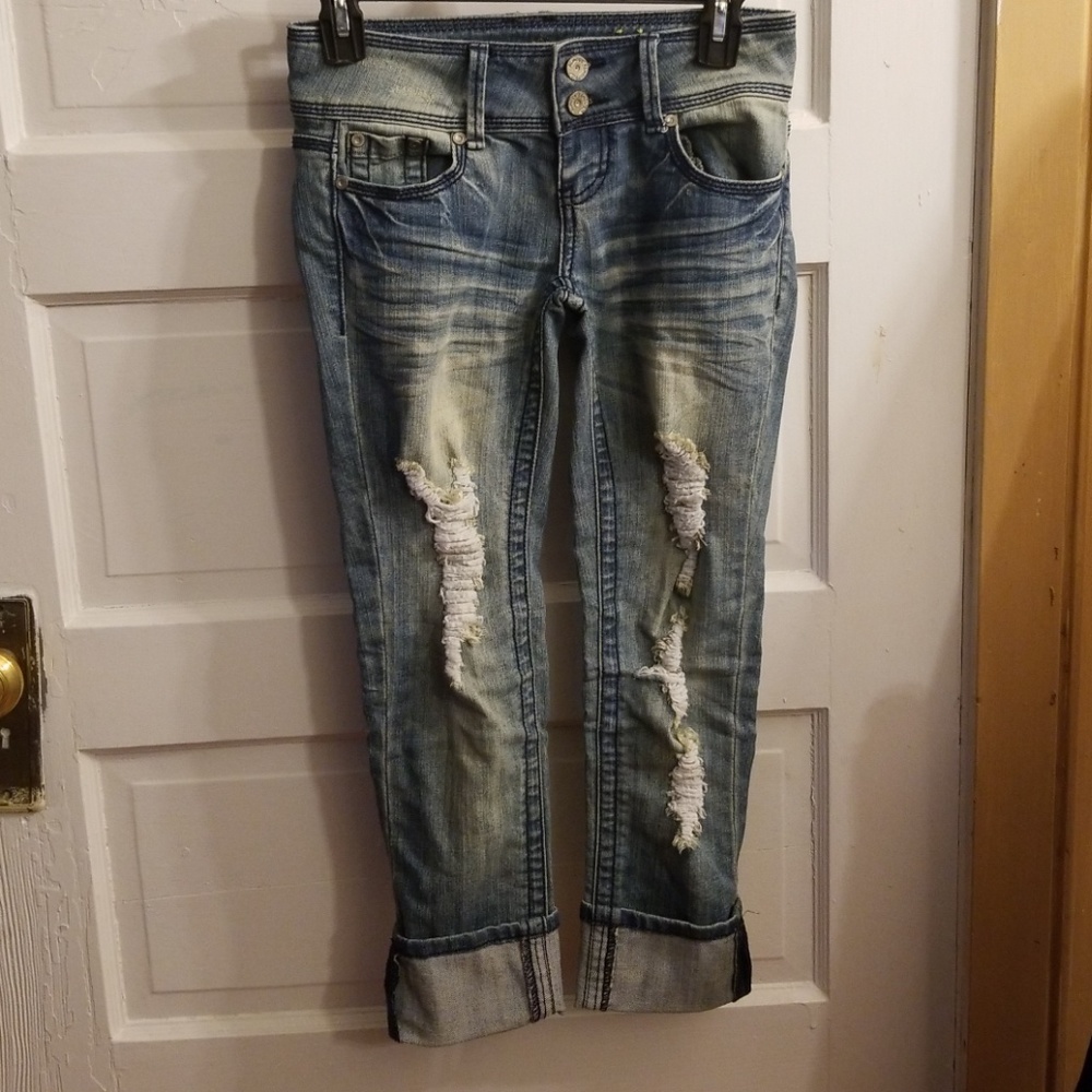 Jean capris size 1